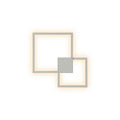 Plafonnier/applique LED Mantra Inspired Double 48W 3000K 3600lm blanc