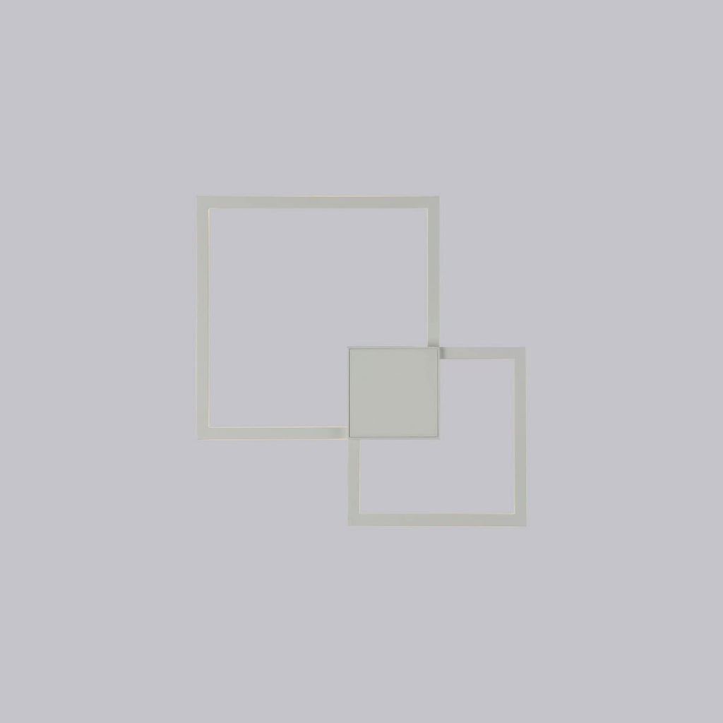 Plafonnier/applique LED Mantra Inspired Double 48W 3000K 3600lm blanc