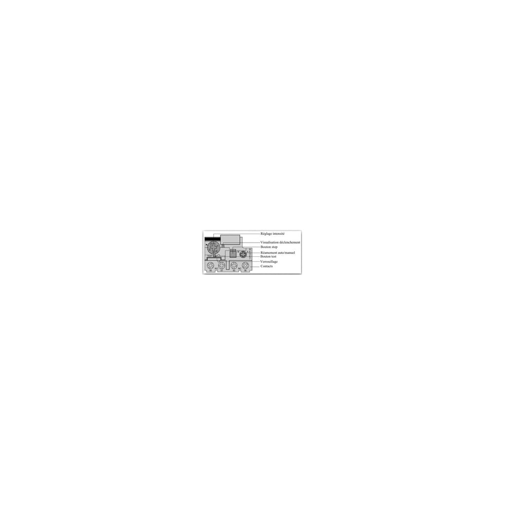 Schneider Electric LRD06 Relé térmico 1-1,6A