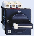 Schneider Electric Vario TeSys - Interruptor de separación (3 pines, 40 A, montaje en panel, 18,5 W, 690 V, CA, 3 fases), color rojo