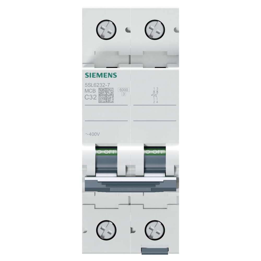 Siemens Interruptor Magnetotérmico 5SL6232-7 2P 32A Curva C 6kA