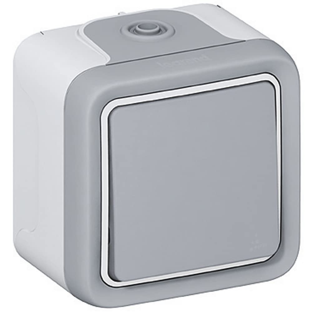 Legrand 069716 PL-MBL SUP CRUZ 1P 10A GRIS