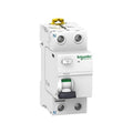 Schneider Electric A9R61263 Interruptor diferencial iID, 2P, 63A, 30mA, clase A SI de la gama Acti9, Blanco
