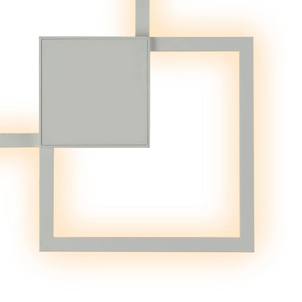 Plafonnier/applique LED Mantra Inspired Double 48W 3000K 3600lm blanc