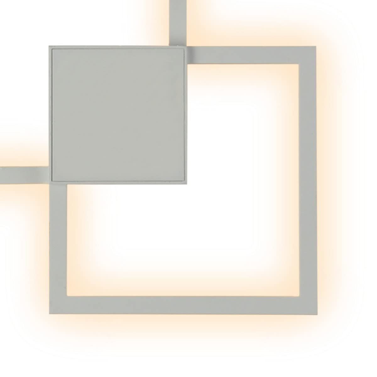 Plafonnier/applique LED Mantra Inspired Double 48W 3000K 3600lm blanc
