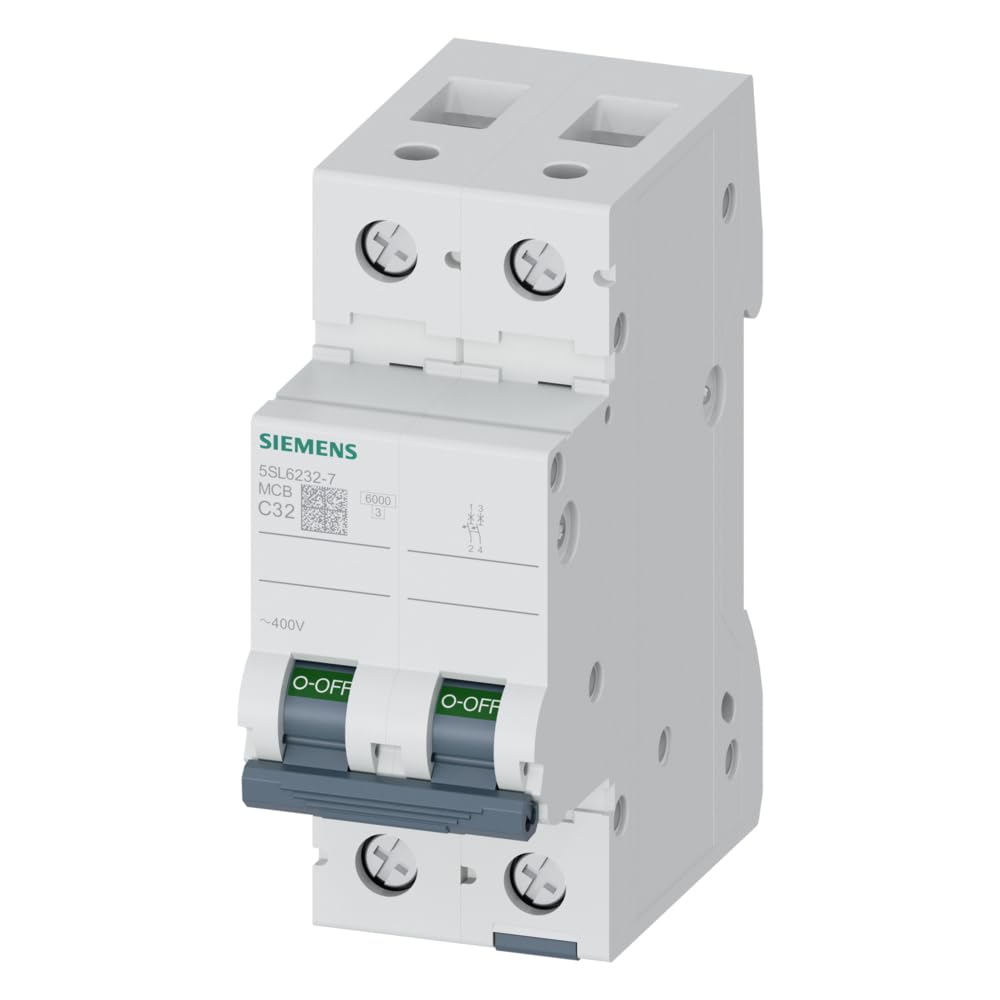 Siemens Interruptor Magnetotérmico 5SL6232-7 2P 32A Curva C 6kA