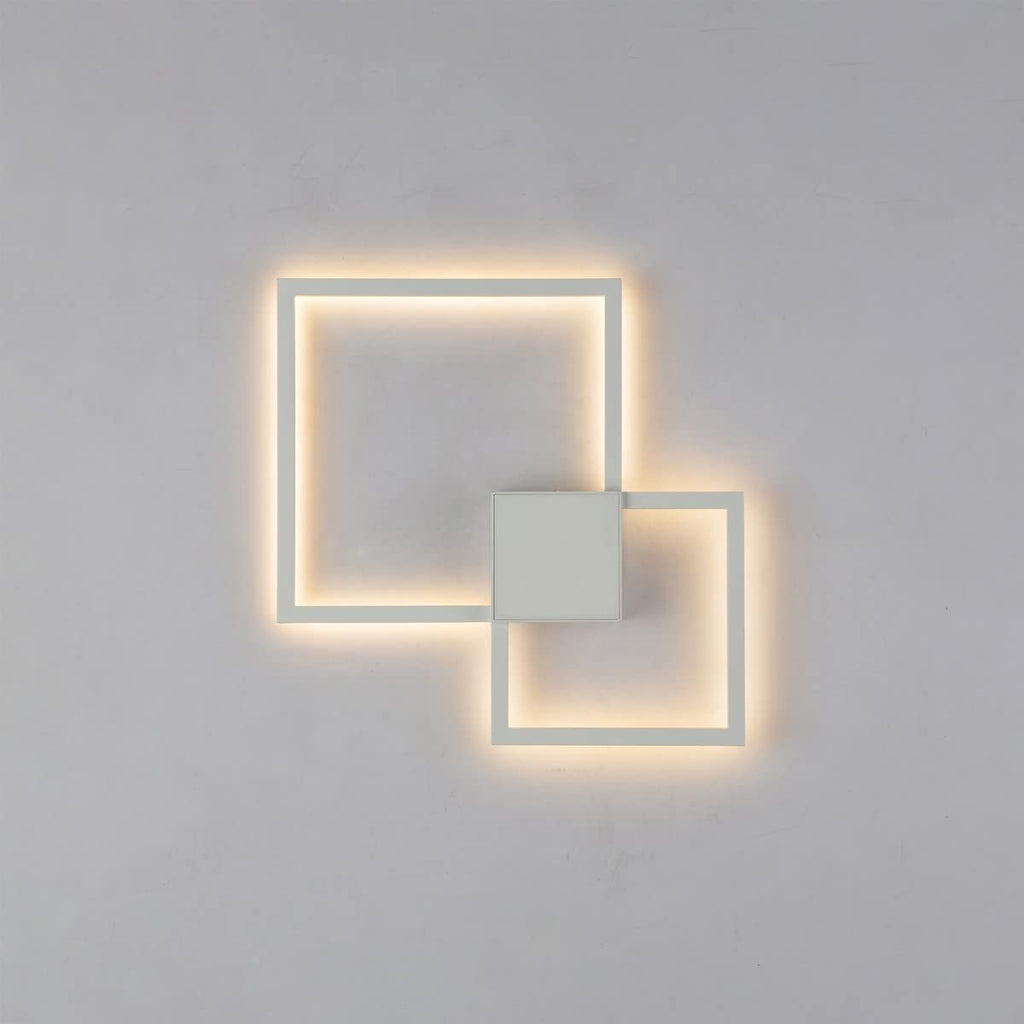 Plafonnier/applique LED Mantra Inspired Double 48W 3000K 3600lm blanc
