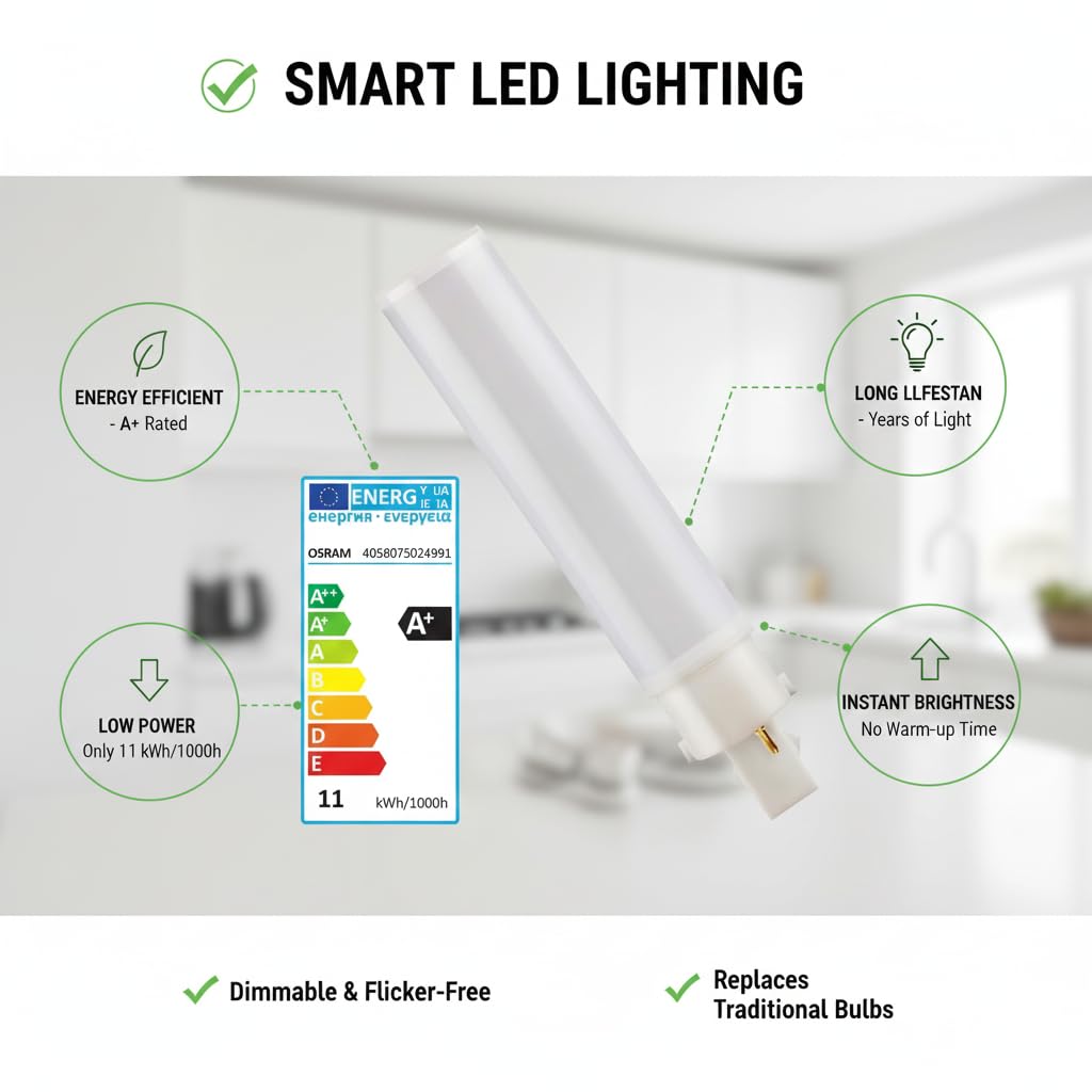 Osram Bombilla 4W E27 Blanco