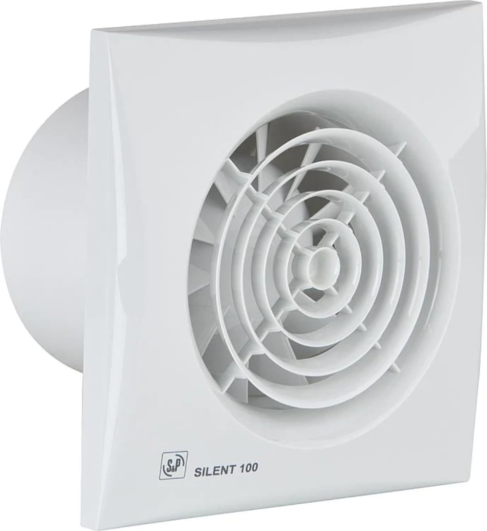 S&P silent-100CDZ - Extractor bano silent-100-cdz 8w 2100rpm