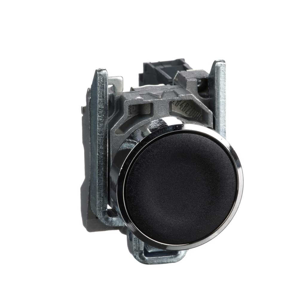 Schneider Electric XB4BA21 Pulsador 22mm Retorno Resorte Nivelado 1NA