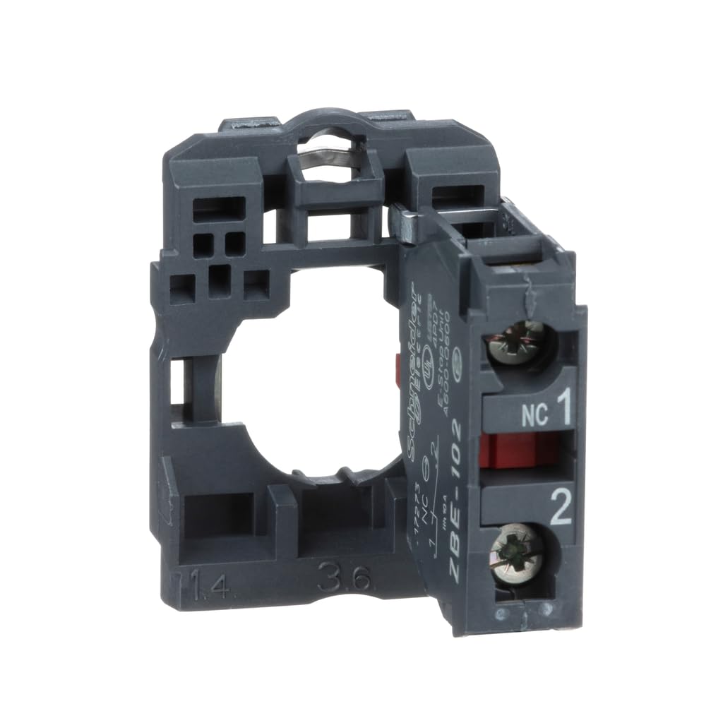Schneider Electric ZB5AZ102 Cuerpo Pulsador Diámetro 22 1 NC