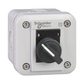 Schneider Electric XALE1345 - mss 53 11 - Box marked 1 selector 2 position manual 1no+1nc