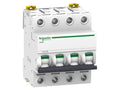 Schneider Electric A9F79420 iC60N Miniature Circuit Breaker, 4P, 20 A, C Curve, White