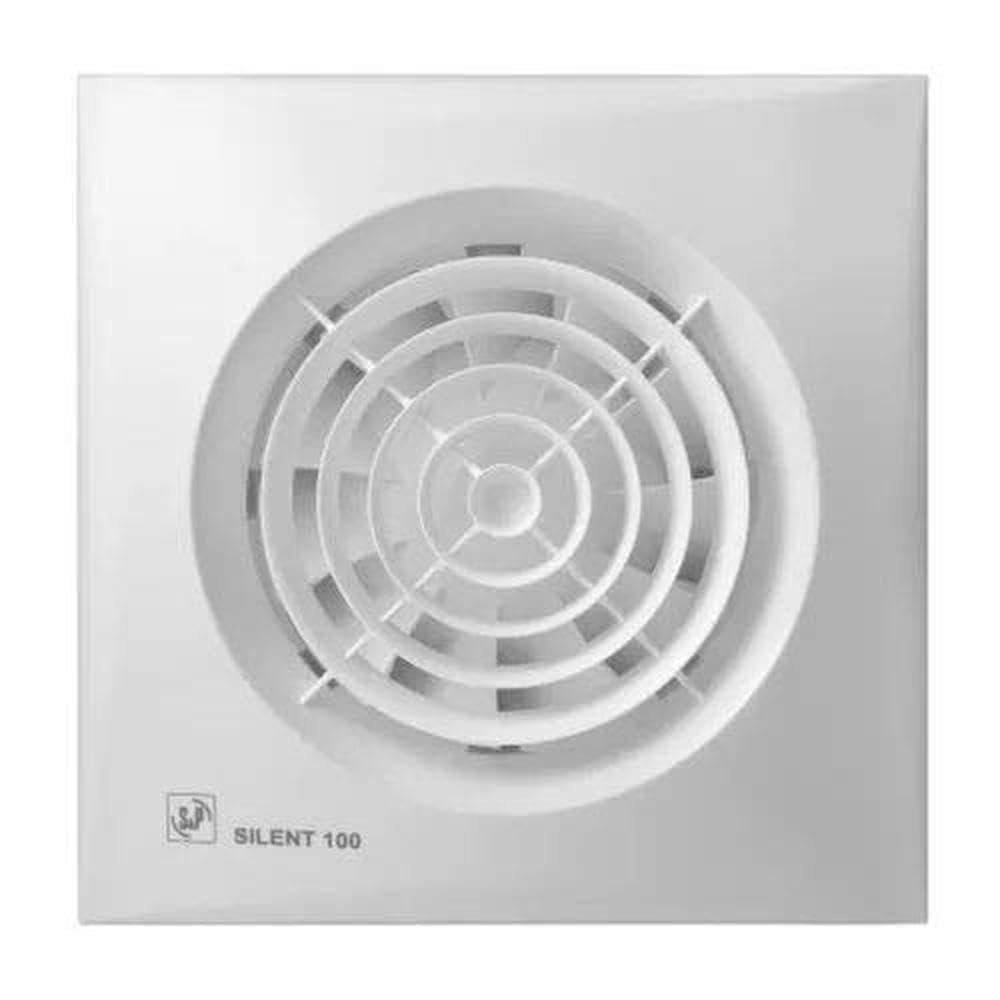 S&P 5210401500 SILENT-100 CRZ Extractores de Baño, 220-240V, 50Hz