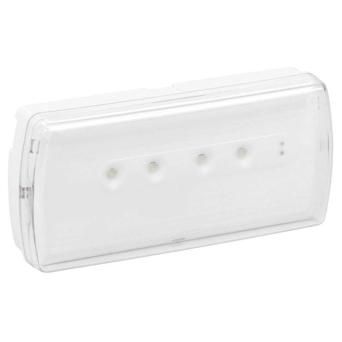Legrand 661607 Luminaria de Emergencia URA21LED, 350 Lúmenes, 1H, Permanente/No Permanente