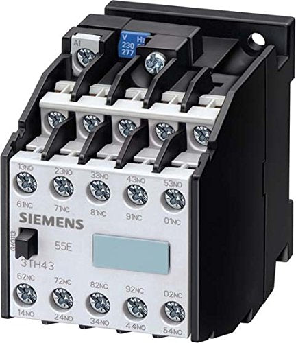 Siemens 3th42 - Contactor auxiliar 3th4 53e 220vac 50/60hz tornillo
