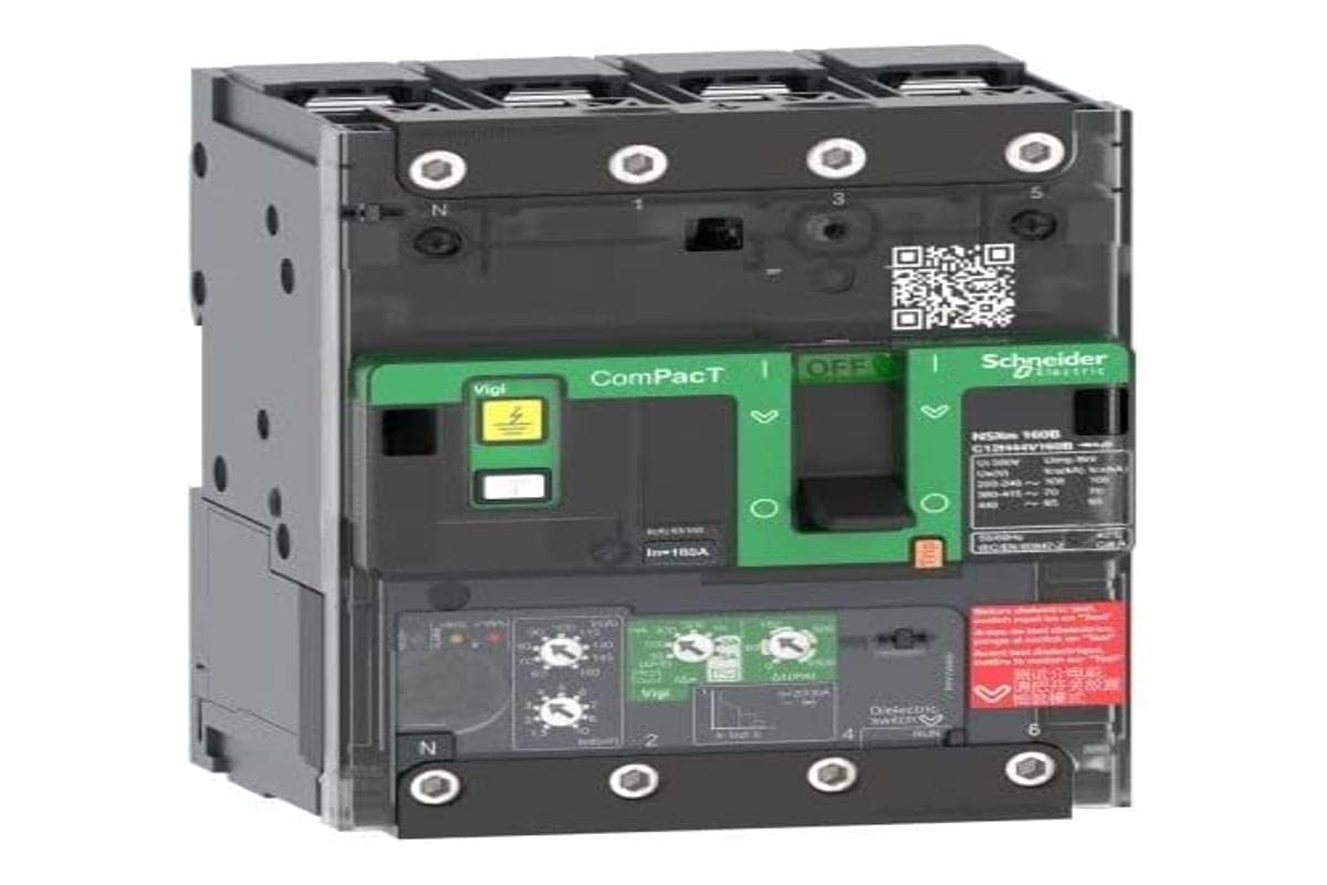 Schneider Electric C11B44V100L Switch NSXm100B 25kA AC 4P 100A 4.1 EverLink