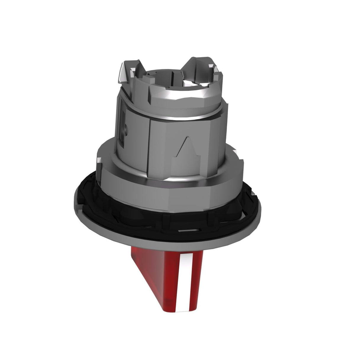 Schneider Electric ZB4FK1843 CABEZA SEL.FLUSH LUM.ROJA 3 POS.RETORN.D