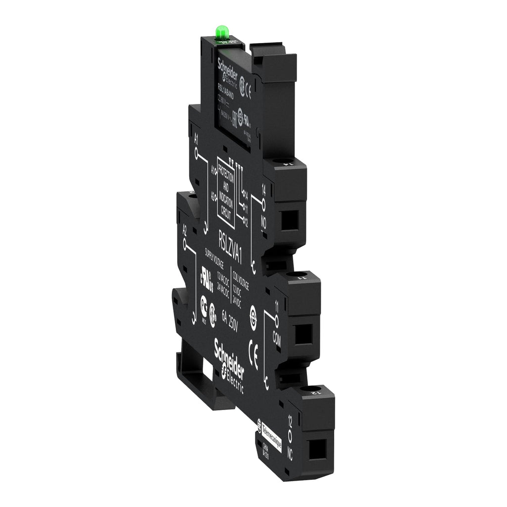 Schneider Electric RSL1PVBU Relé y Base Tornillo 24 Vac/Vdc