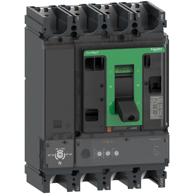 Interruptor automático de caja ComPacT NSX400N con
