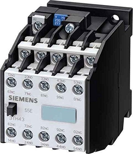 Siemens 3th42 - Contactor auxiliar 3th4 53e 220vac 50/60hz tornillo