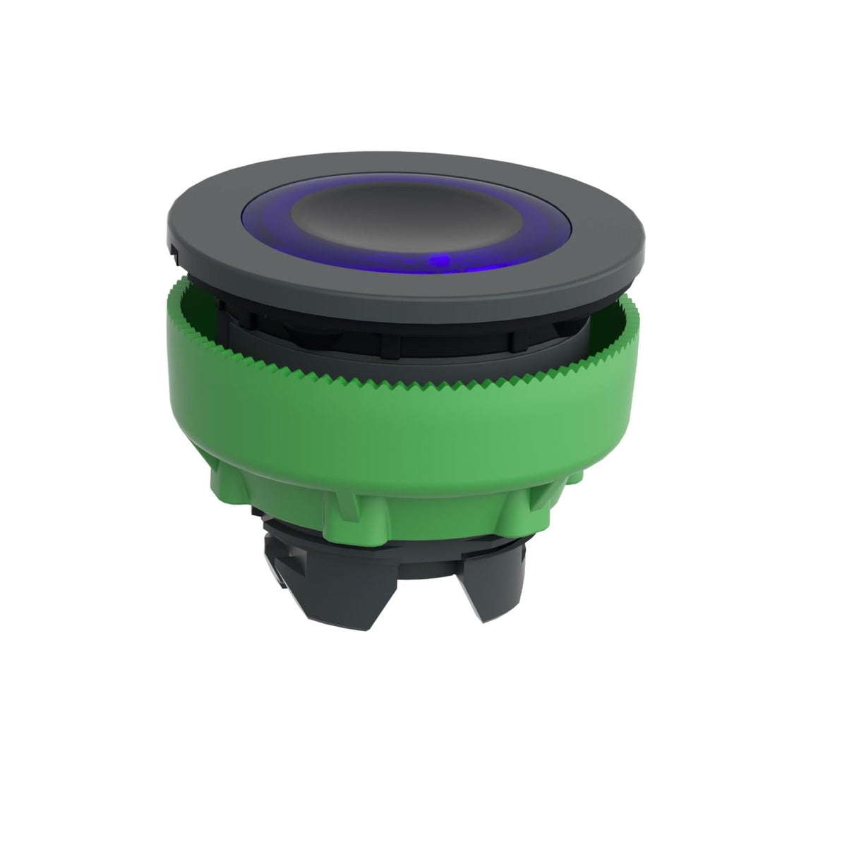 Schneider Electric ZB5FW963 CABEZA PULS.FLUSH LUM.AZUL LED ANILLO LU