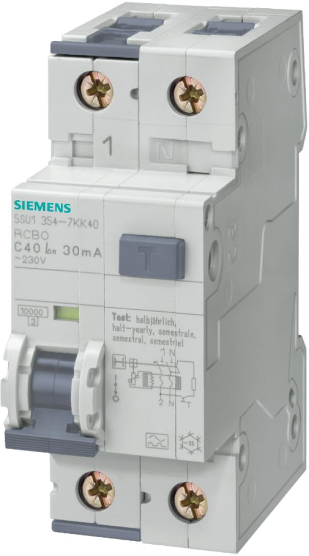 Siemens 5SL7110-7 Diferencial Combinado 1P+N 10A 30mA 6kA