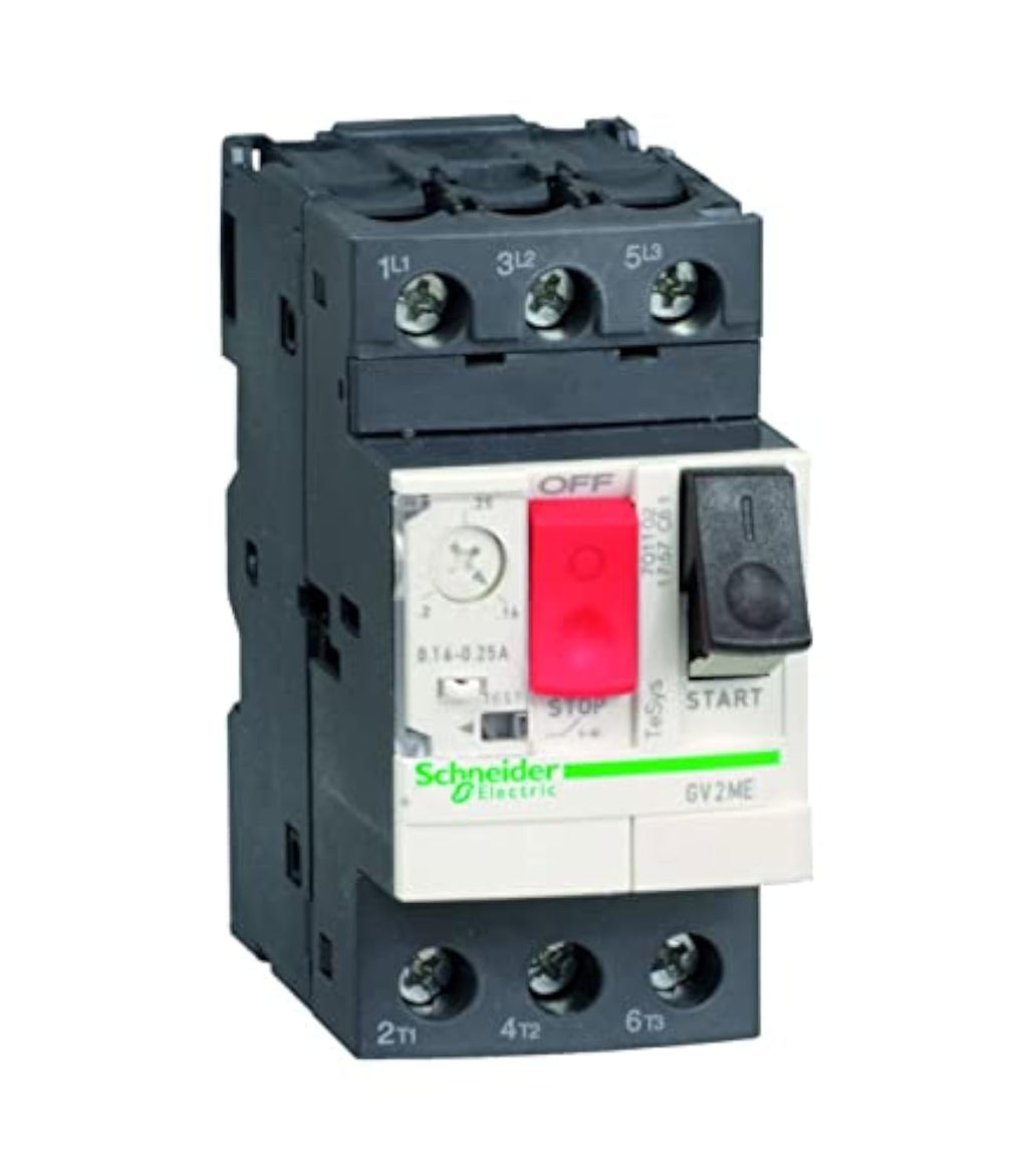 Schneider Electric GV2ME04 Disjoncteur magnéto-thermique pour moteurs 0.63A
