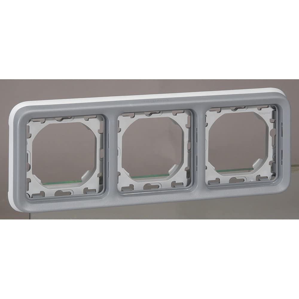Legrand 069687 Marco 3 elementos de empotrarestanco modular IP55