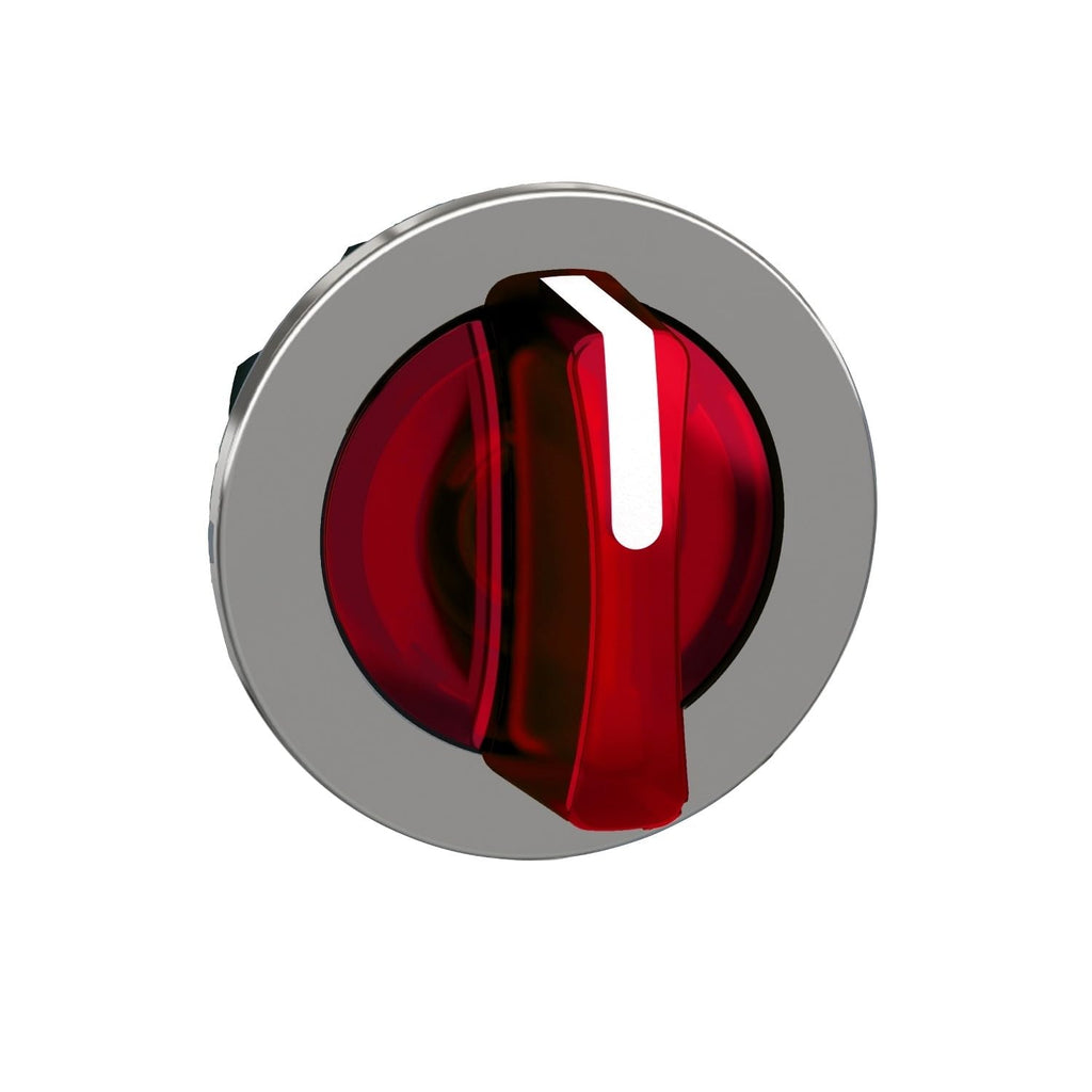 Schneider Electric ZB4FK1843 CABEZA SEL.FLUSH LUM.ROJA 3 POS.RETORN.D