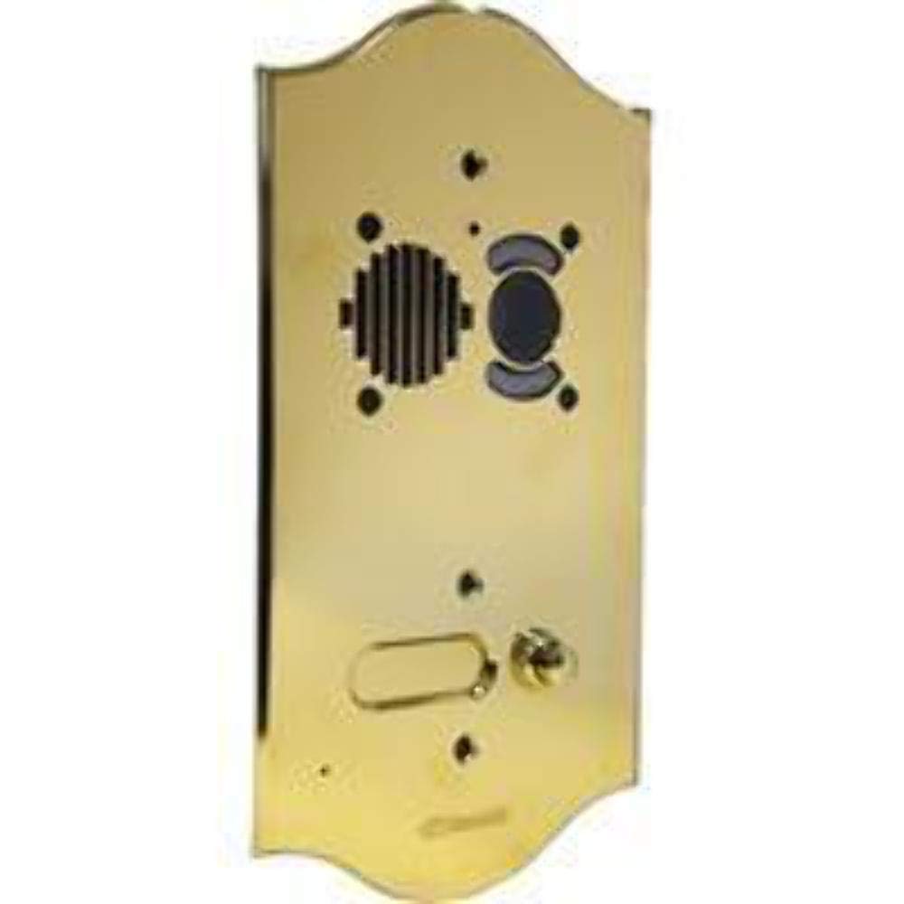 Comelit Placa de videoportero con Placa Frontal Roma Serie 6 BP 2 Filas - 3206/2/RI - COMELIT