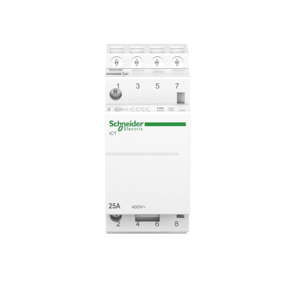 Schneider Electric A9C20834 Contactor Modular Ict, 2P, 2 No, 25 A, 220-240 V Ca