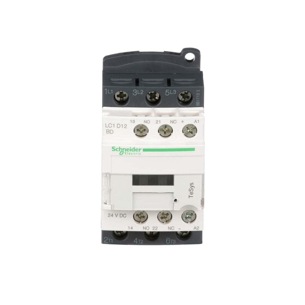 Schneider Electric LC1D12BD Contactor 12A 1 NA/1 NC 24V CC-AR antiparásito
