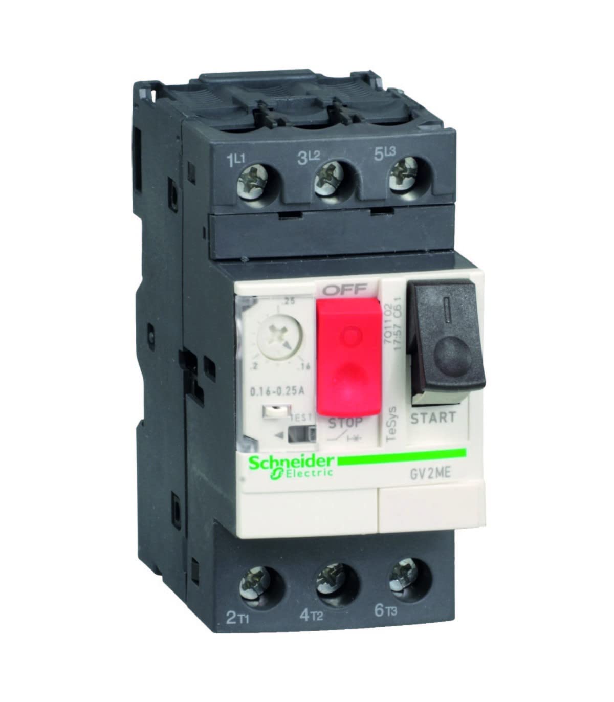 Schneider Electric  GV2ME04 Disyuntor térmico motores 0.63A