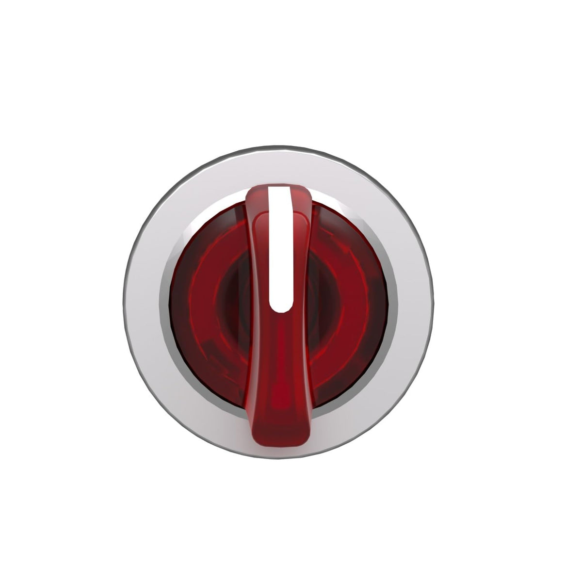 Schneider Electric ZB4FK1843 CABEZA SEL.FLUSH LUM.ROJA 3 POS.RETORN.D