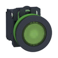 Schneider Electric XB5FW33M5 PULS.FLUSH LUM.VERDE LED 230V AC 1NA 1NC