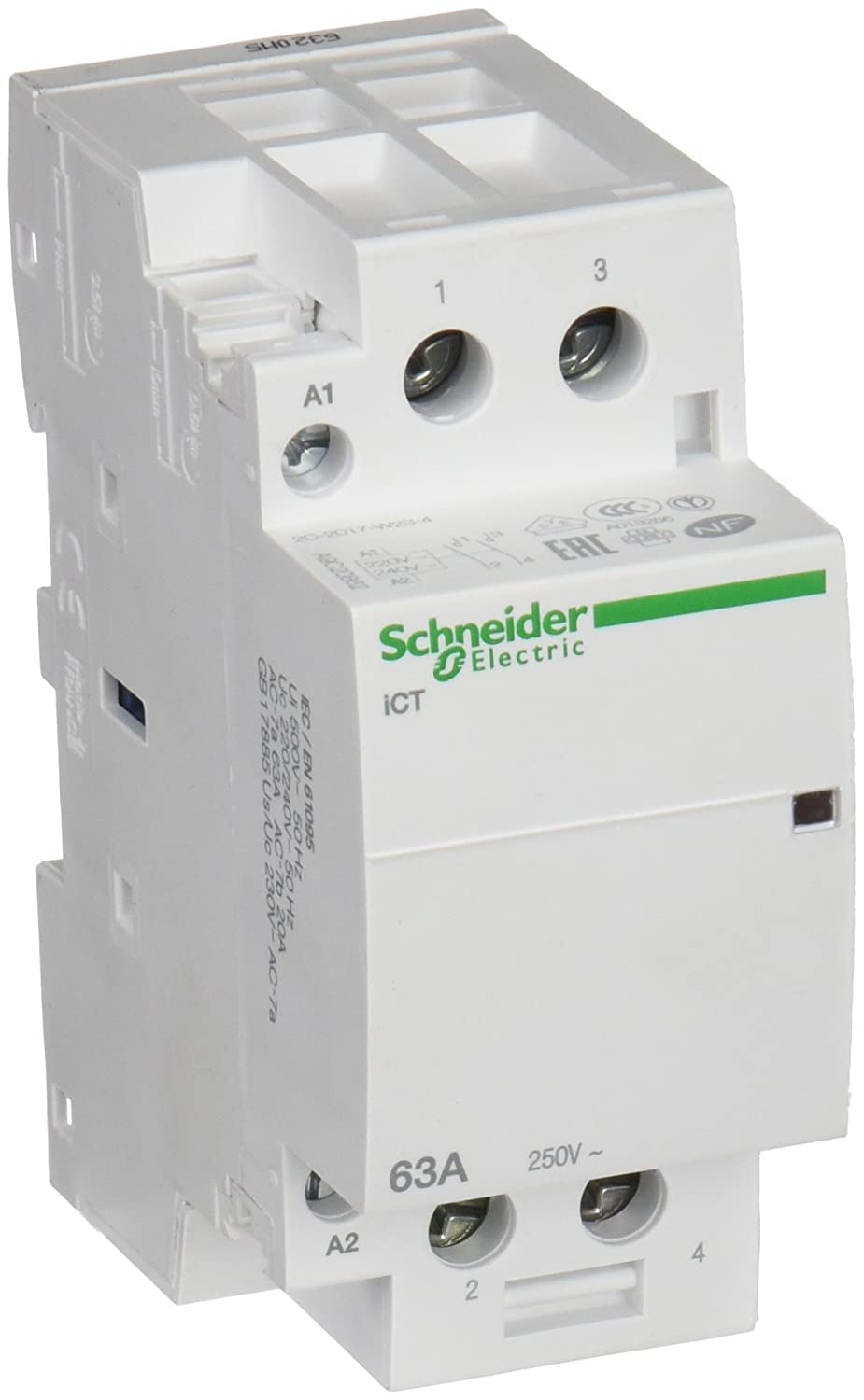 Schneider Electric A9C20862 ICT Modular Contactor 63A 2NO 220-240V 50Hz