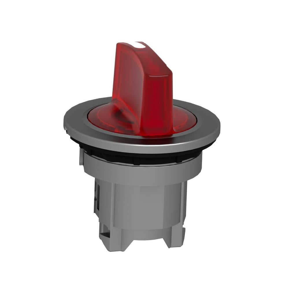 Schneider Electric ZB4FK1843 CABEZA SEL.FLUSH LUM.ROJA 3 POS.RETORN.D