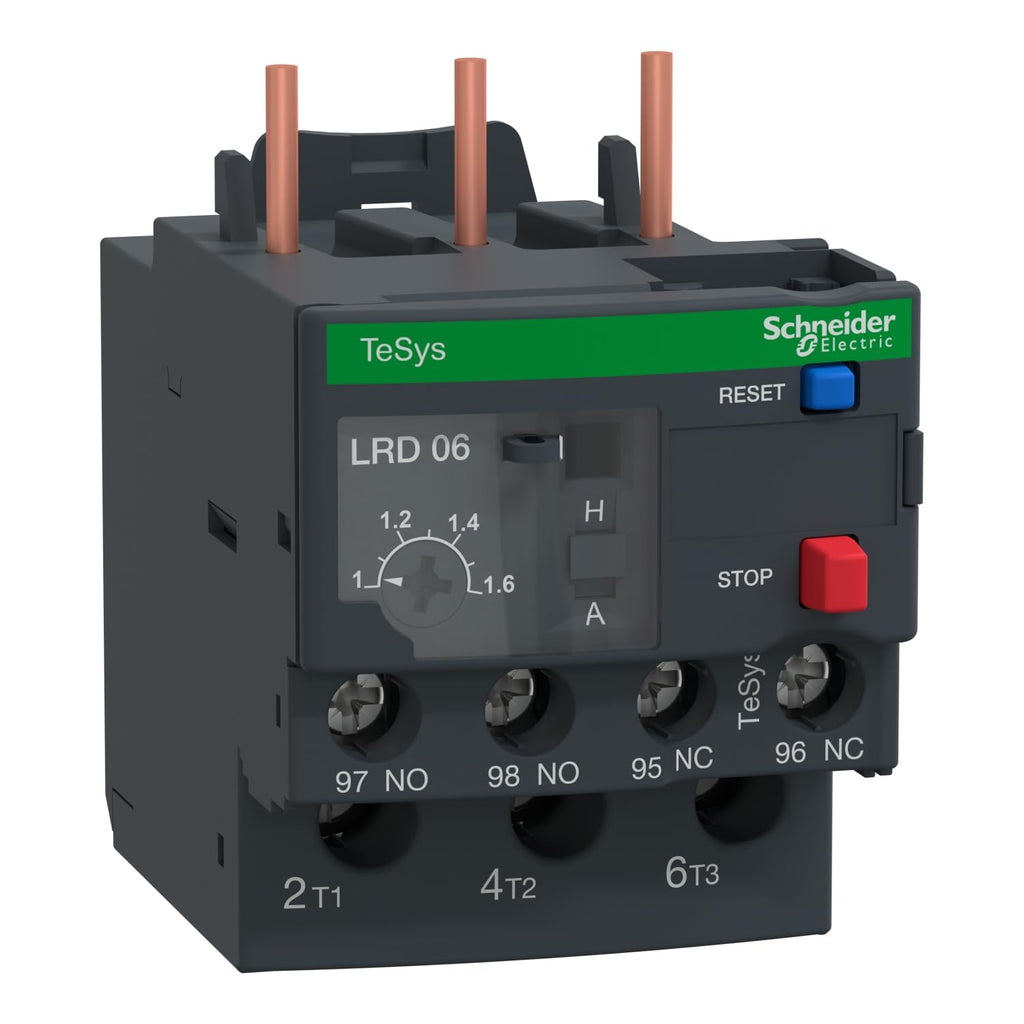 Schneider Electric LRD06 TeSys D Thermal Overload Relays, 1.1-1.6 A, Class 10A