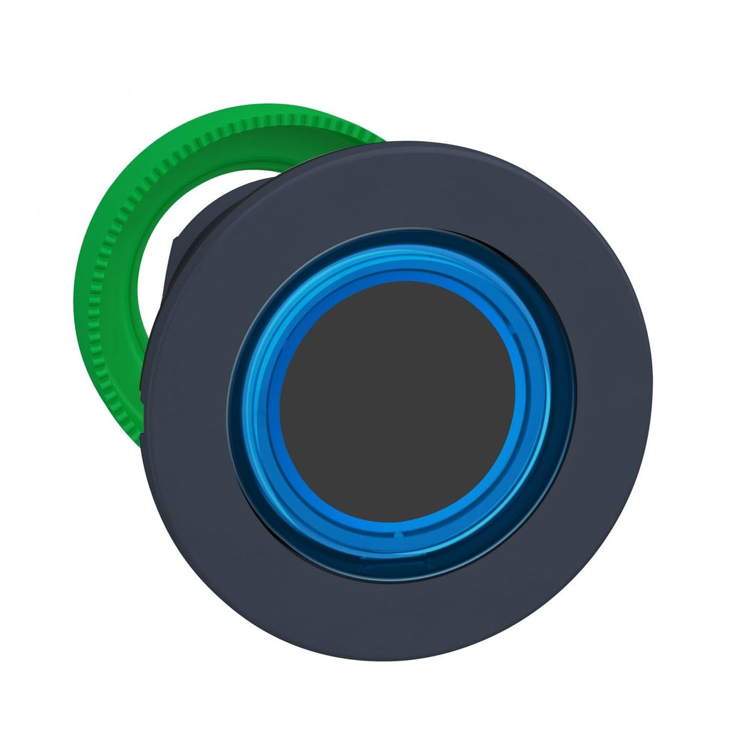Schneider Electric ZB5FW963 CABEZA PULS.FLUSH LUM.AZUL LED ANILLO LU