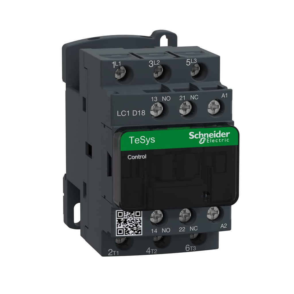 Schneider Electric LC1D18P7 TeSys D Contactor, 3P AC-3, <=440 V 18 A, 230 V AC coil