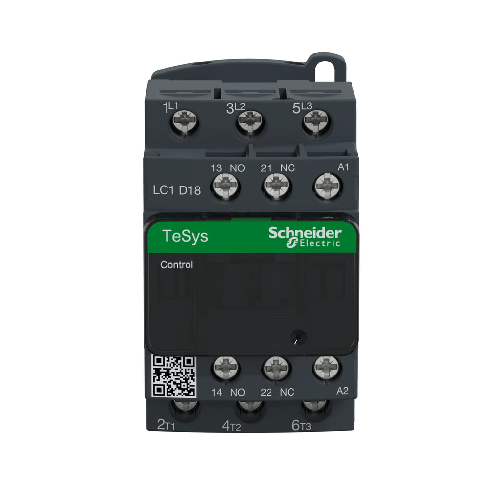 Schneider Electric LC1D18P7 TeSys D Contactor, 3P AC-3, <=440 V 18 A, 230 V AC coil
