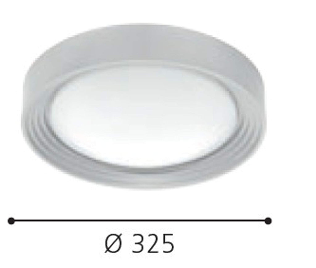 Eglo Ontaneda 97212 Lámpara de Pared/Techo 11W Plateado