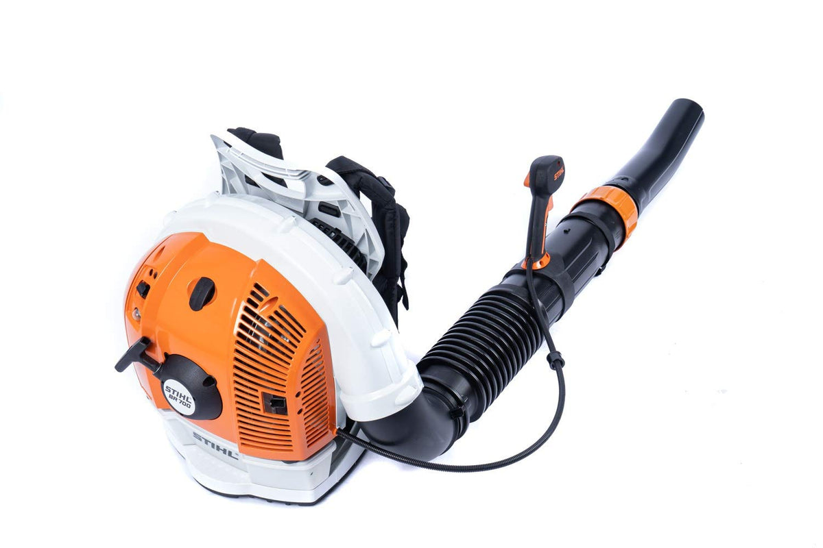 Stihl BR 700 - Soplador de hojas profesional con tubo de soplado ajustable y una fuerza de soplado máxima de 88 m/s