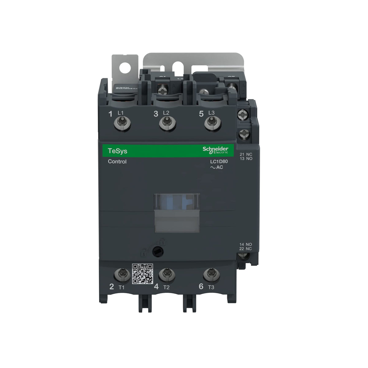 Schneider Electric LC1D80P7 Contactor 80A 1 NA/1 NC 230V 50-60Hz