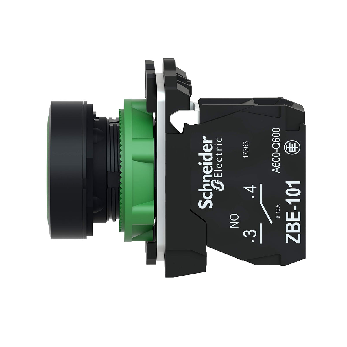 Schneider Electric XB5AA31 Pulsador verde contacto abierto (NO) Harmony XB5