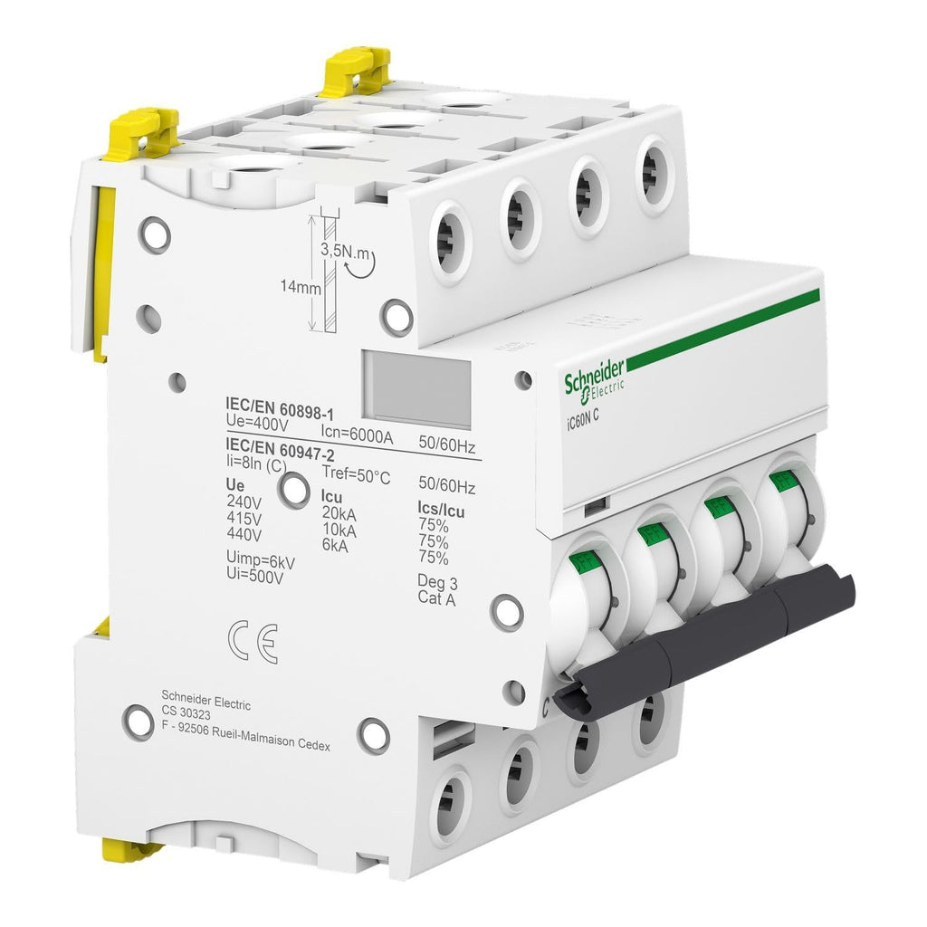 Schneider Electric A9F74432 IC60N 4x32A