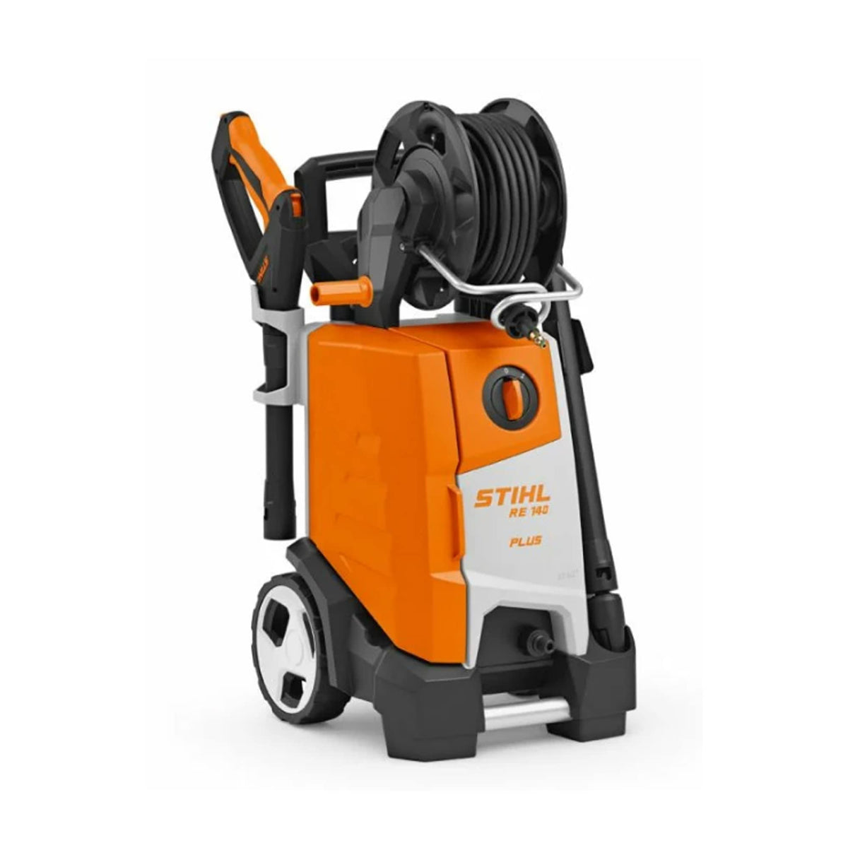 Stihl Hidrolimpiadora Stihl profesional RE 140 Plus, barra máx. 180 con carrete de manguera