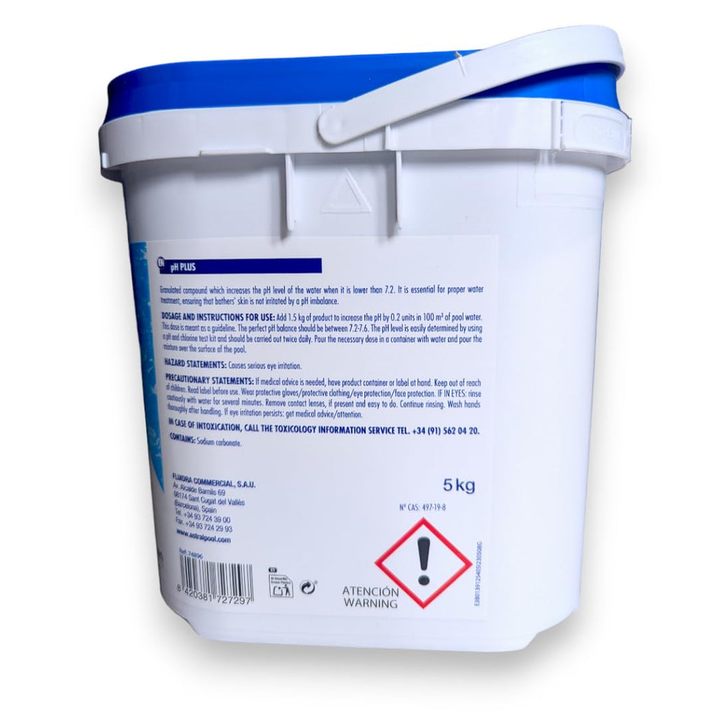 ASTRALPOOL - pH PLUS GRANULATED 5 kg
