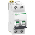 Schneider Electric A9F74232 IC60N Circuit Breaker, Acti9, 2P, 32A, C Curve, 50/60 Hz, White